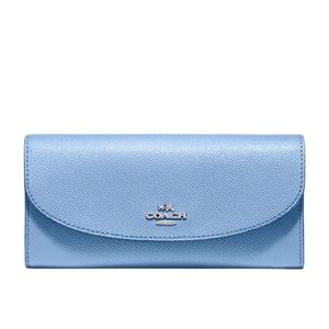 Coach Leather Slim Envelope Wallet